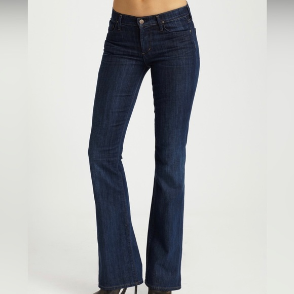 Citizens Of Humanity Denim - Citizens of Humanity Amber  Medium Rise Bootcut Blue Jeans - Size Womens 24
